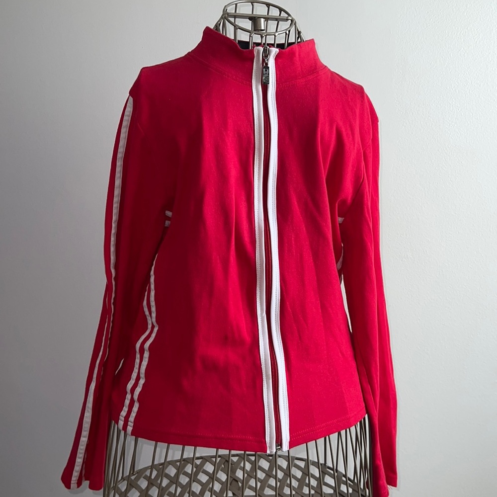 Red Sports Sweatshirt